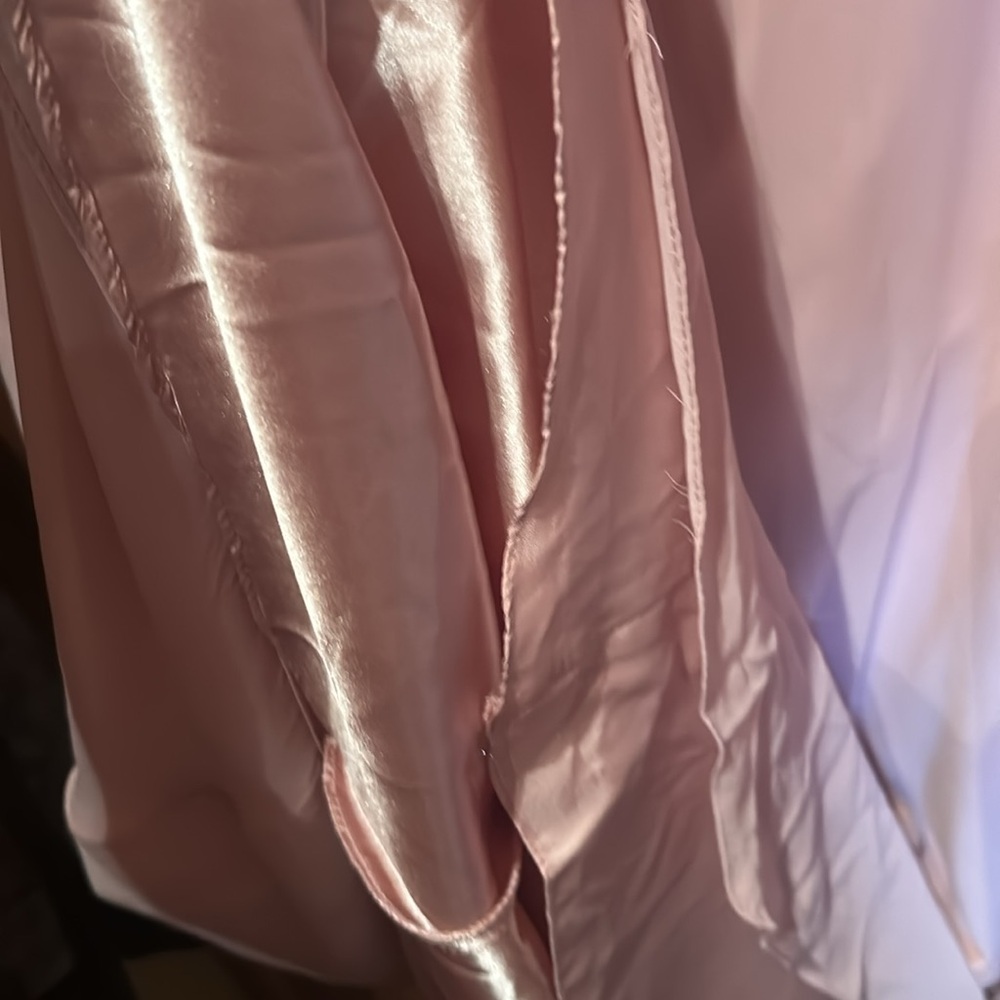 (NWOT) Pink chiffon dress size 2X - Picture 16 of 17